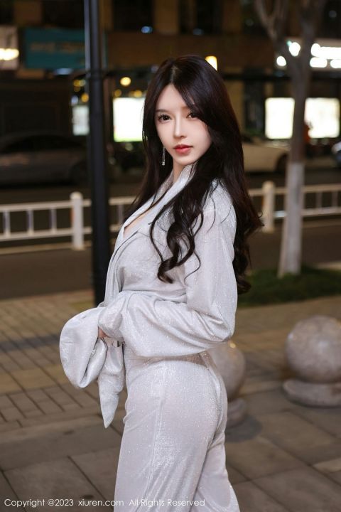 【XiuRen秀人網】20230420Vol6605玉兔miki【82P】-XIUREN秀人网