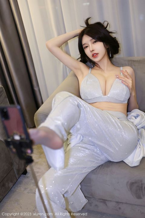 【XiuRen秀人網】20230420Vol6605玉兔miki【82P】-XIUREN秀人网