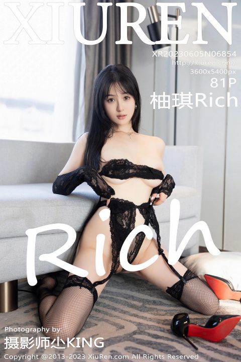 【XiuRen秀人網】20230605Vol6854柚琪Rich【81P】-XIUREN秀人网