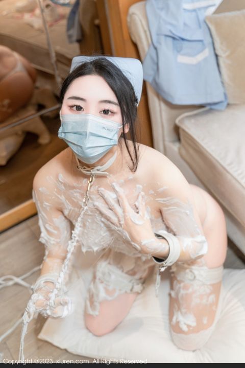 【XiuRen秀人網】20230607Vol6868汐汐愛吃草莓【62P】-XIUREN秀人网