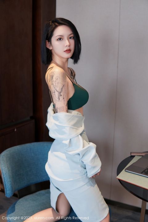 【XiuRen秀人網】20230609Vol6885喬一一【74P】-XIUREN秀人网