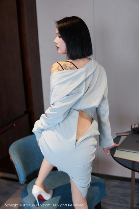 【XiuRen秀人網】20230609Vol6885喬一一【74P】-XIUREN秀人网