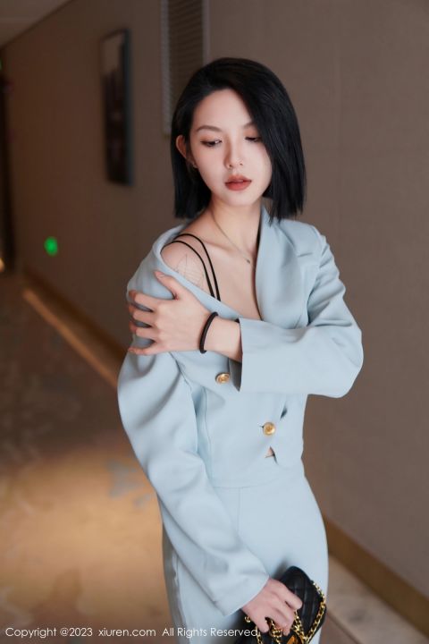 【XiuRen秀人網】20230609Vol6885喬一一【74P】-XIUREN秀人网