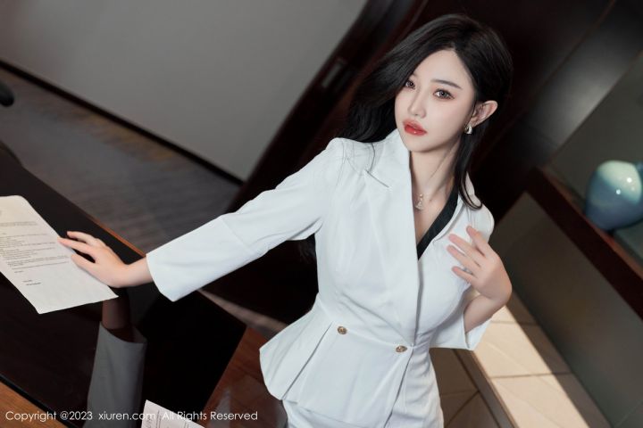 【XiuRen秀人網】20230612Vol6900妙可可Cheese【80P】-XIUREN秀人网