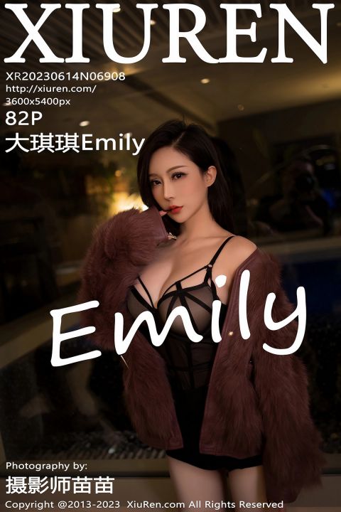 【XiuRen秀人網】20230614Vol6908大琪琪Emily【82P】-XIUREN秀人网