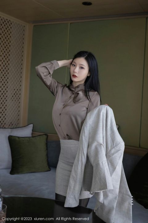 【XiuRen秀人網】20230620Vol6951安然anran【79P】-XIUREN秀人网