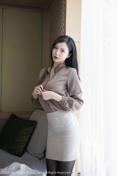 【XiuRen秀人網】20230620Vol6951安然anran【79P】-XIUREN秀人网