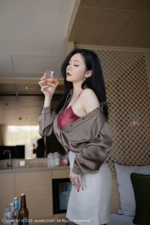 【XiuRen秀人網】20230620Vol6951安然anran【79P】-XIUREN秀人网