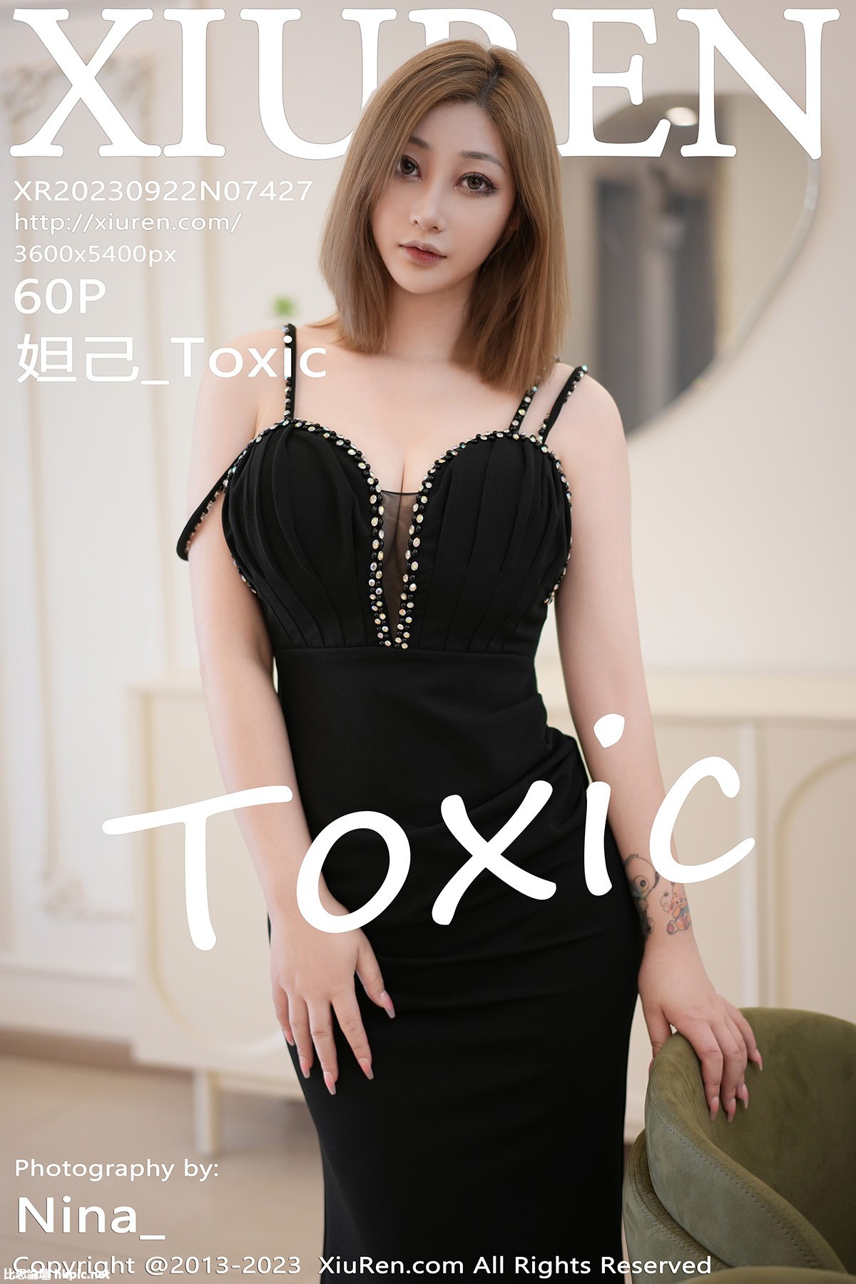 【XiuRen秀人網】20230922Vol7427妲己-Toxic【60P】-XIUREN秀人网