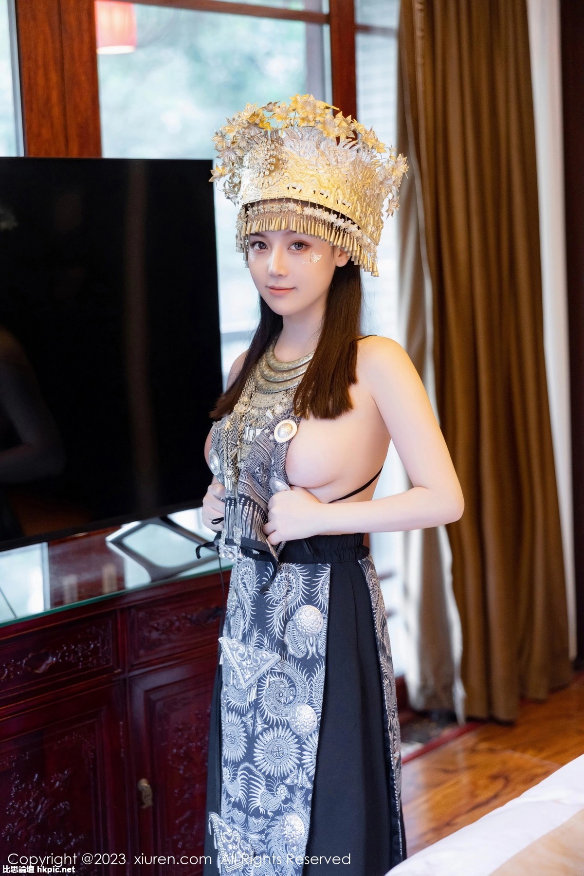 【XiuRen秀人網】20230927Vol7448豆瓣醬【82P】-XIUREN秀人网