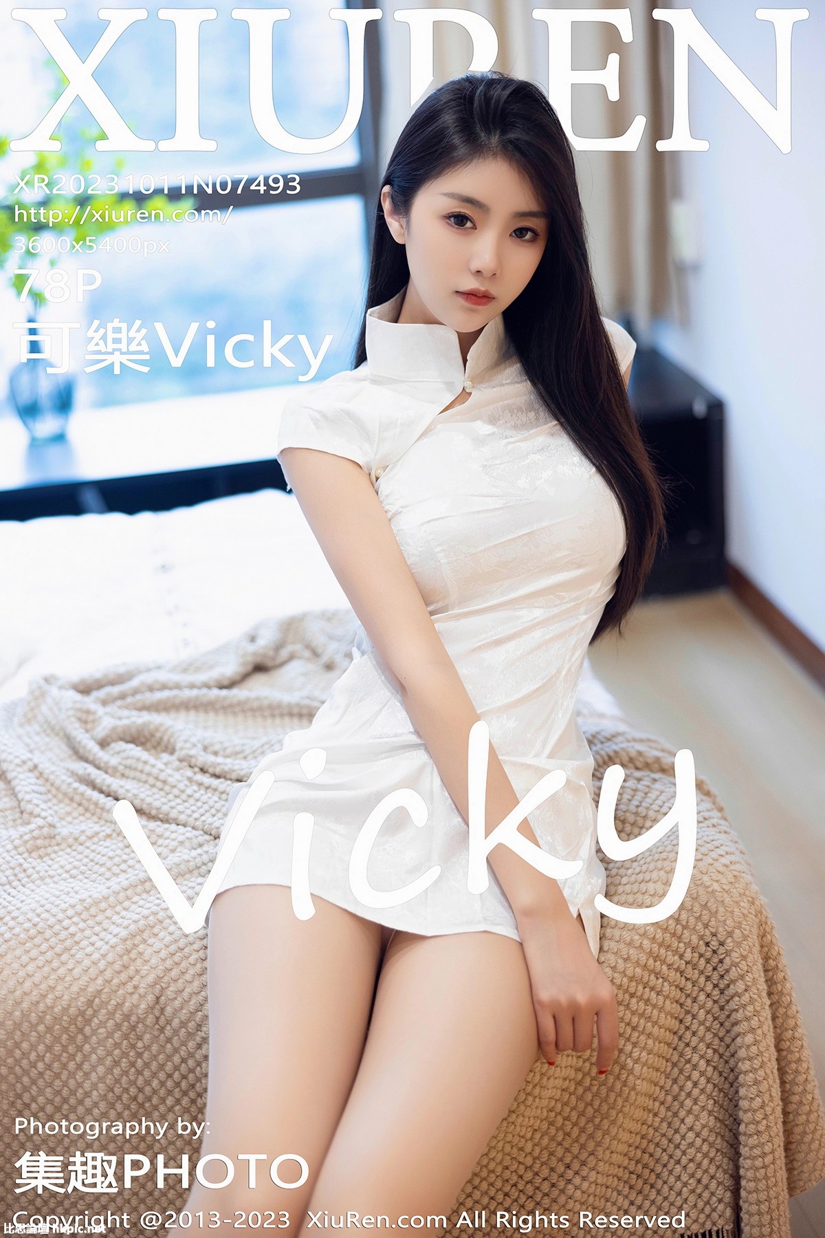 【XiuRen秀人網】20231011Vol7493可樂Vicky【78P】-XIUREN秀人网