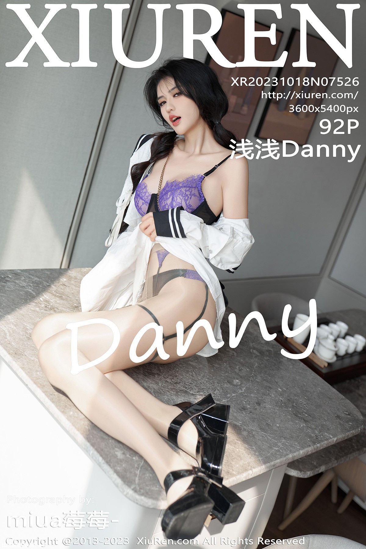 【XiuRen秀人網】20231018Vol7526淺淺Danny【92P】-XIUREN秀人网