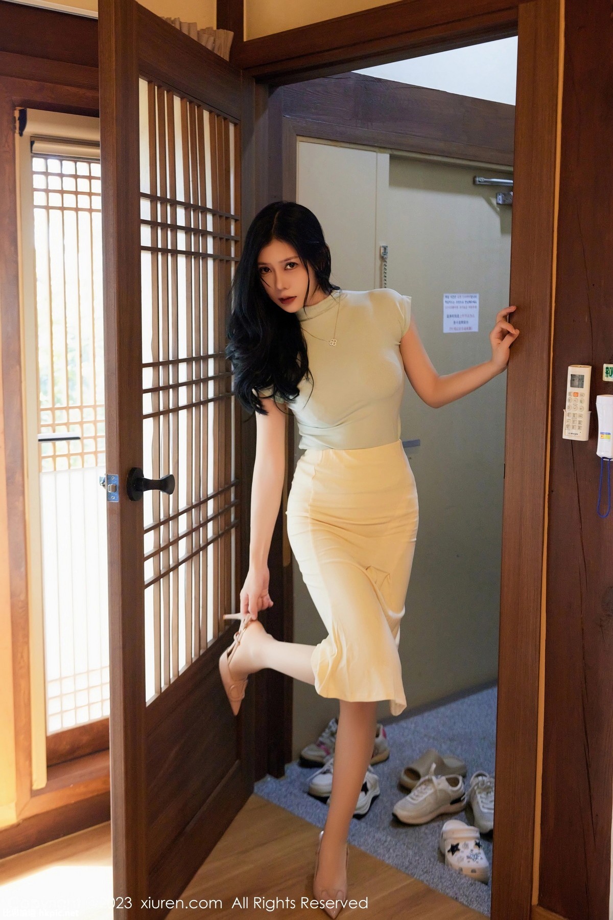 【XiuRen秀人網】20231019Vol7531尹甜甜【63P】-XIUREN秀人网