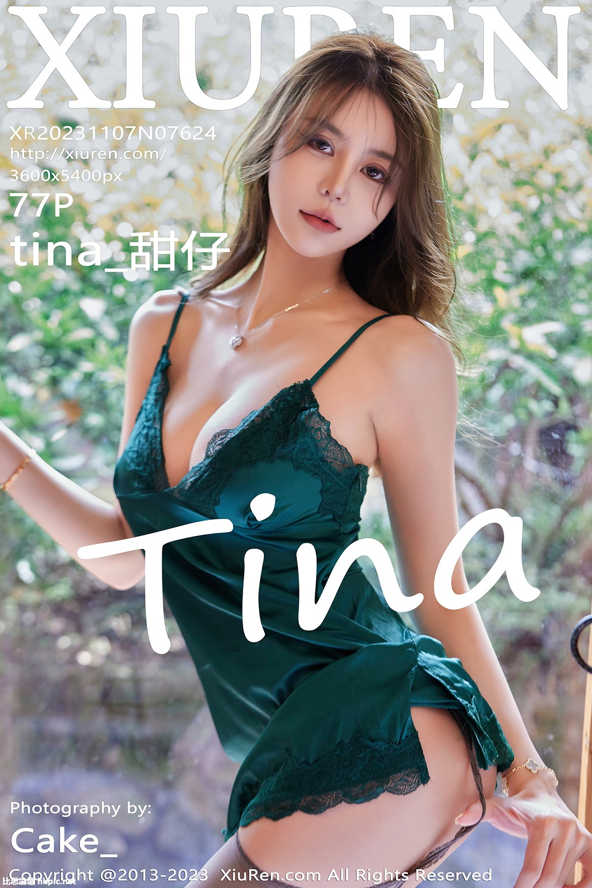 【XiuRen秀人網】20231107Vol7624tina-甜仔【77P】-XIUREN秀人网