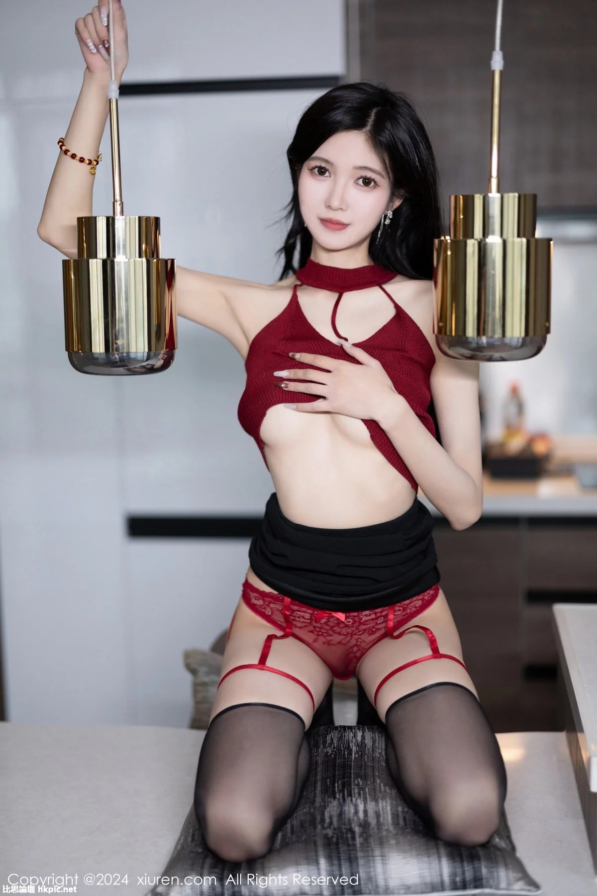 【XiuRen秀人網】20240111Vol7946程程程-完整版無水印寫真【86P】-XIUREN秀人网