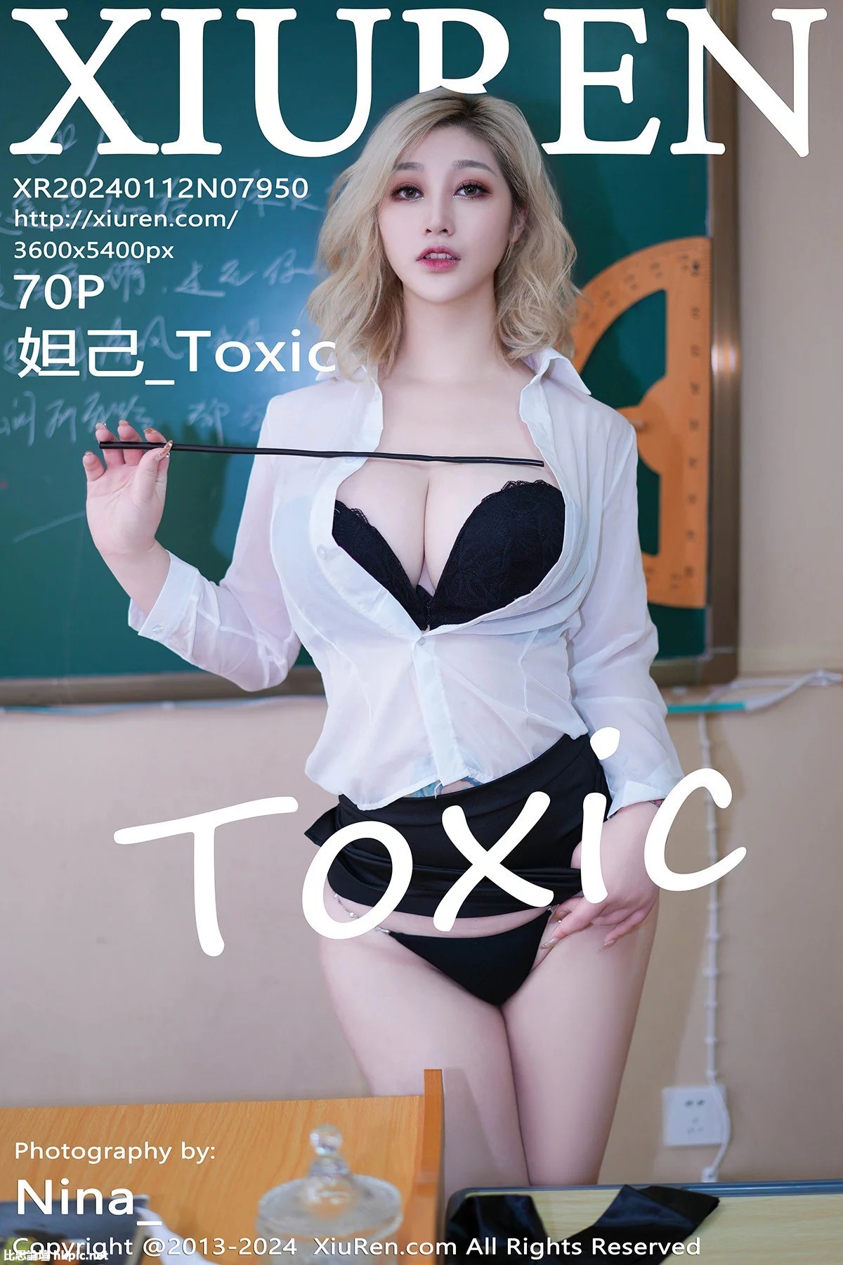 【XiuRen秀人網】20240112Vol7950妲己-Toxic【70P】-XIUREN秀人网