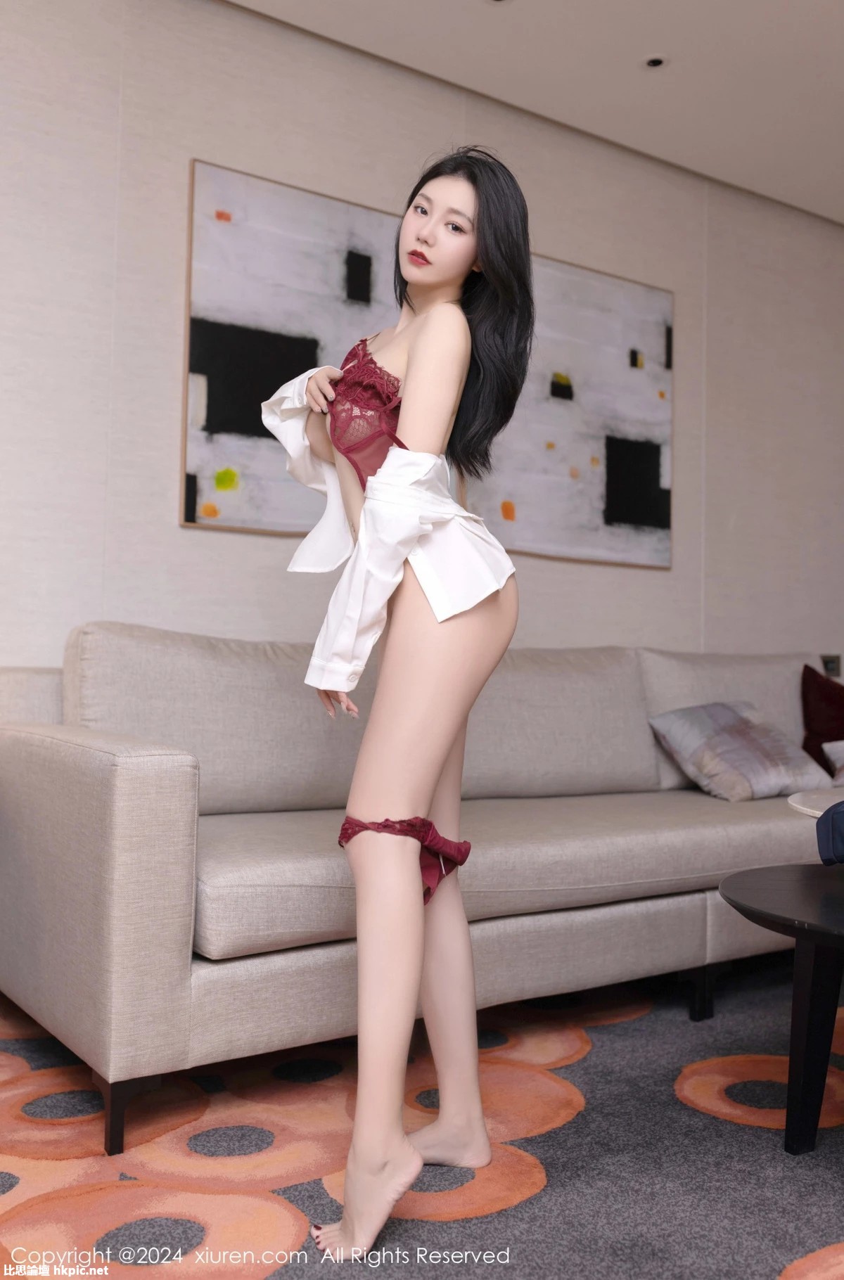 【XiuRen秀人網】20240116Vol7968安然anran【79P】-XIUREN秀人网