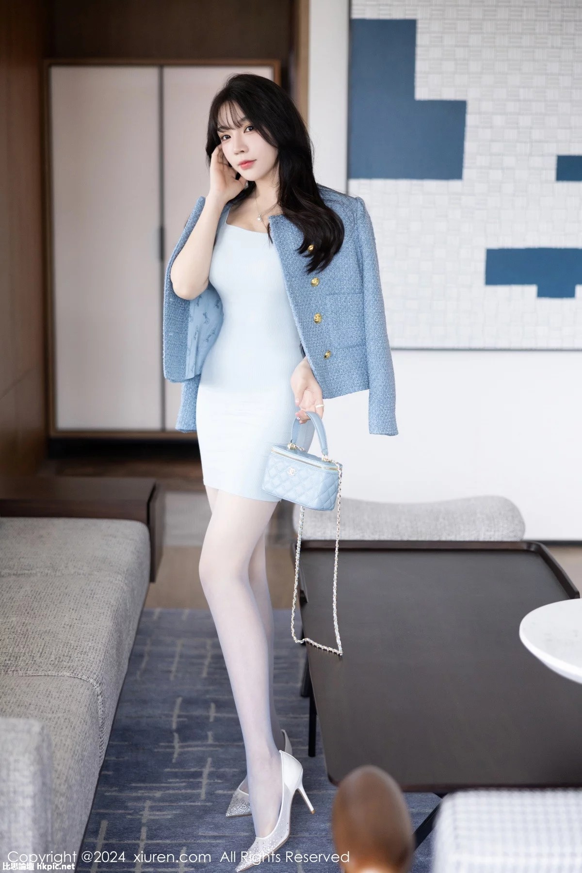 【XiuRen秀人網】20240117Vol7976徐莉芝Booty【90P】-XIUREN秀人网