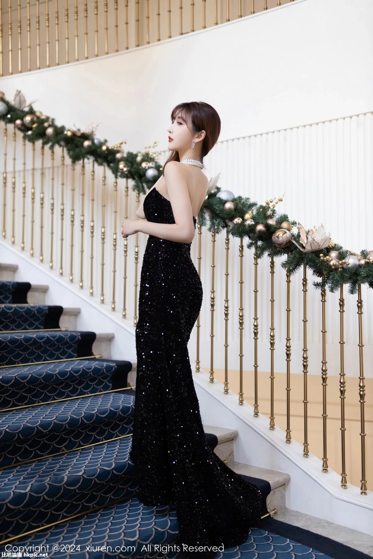 【XiuRen秀人網】20240118Vol7984陸萱萱【80P】-XIUREN秀人网