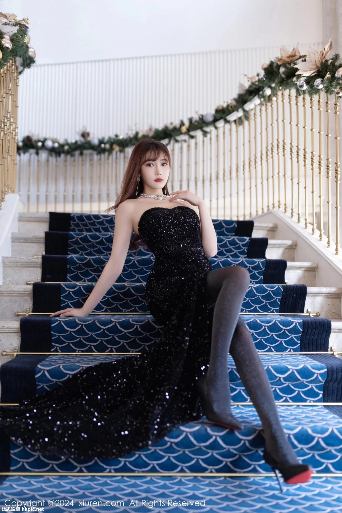 【XiuRen秀人網】20240118Vol7984陸萱萱【80P】-XIUREN秀人网