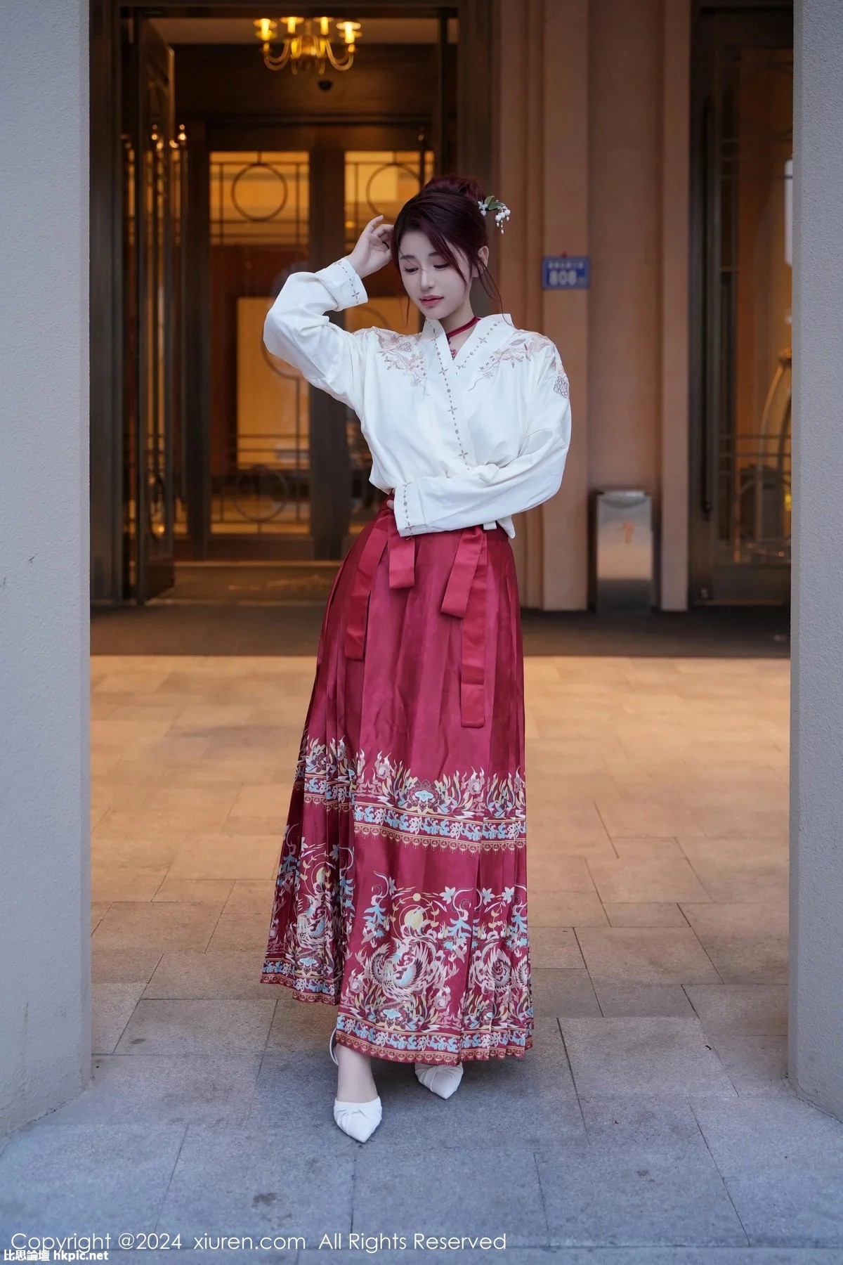 【XiuRen秀人網】20240119Vol7985美七Mia【70P】-XIUREN秀人网