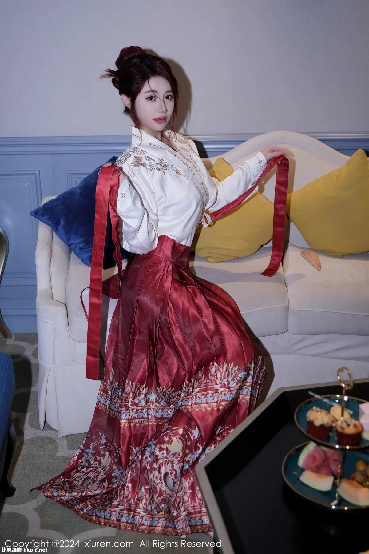 【XiuRen秀人網】20240119Vol7985美七Mia【70P】-XIUREN秀人网