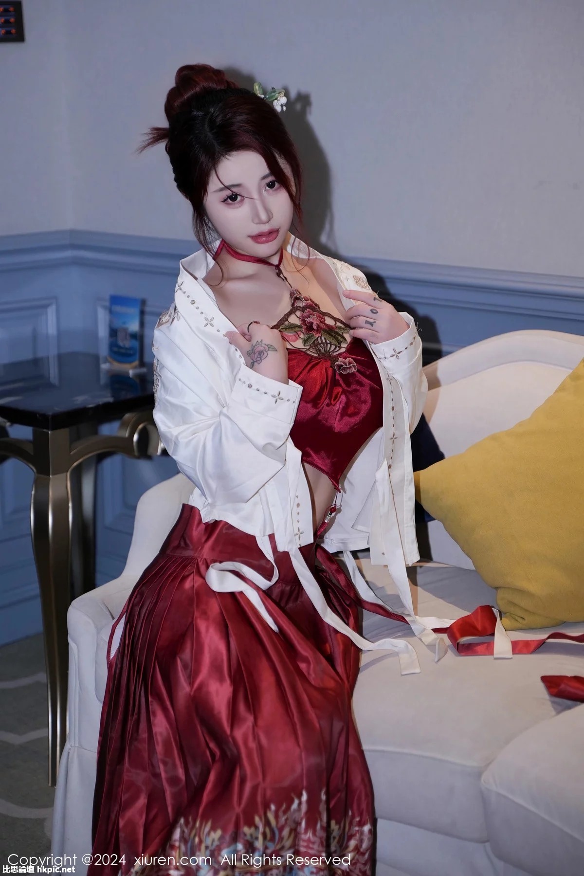 【XiuRen秀人網】20240119Vol7985美七Mia【70P】-XIUREN秀人网