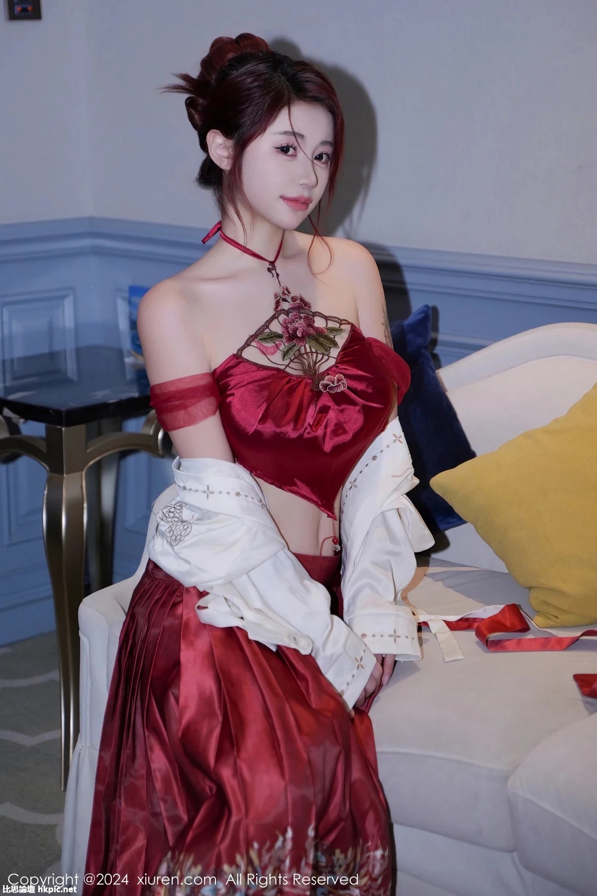 【XiuRen秀人網】20240119Vol7985美七Mia【70P】-XIUREN秀人网