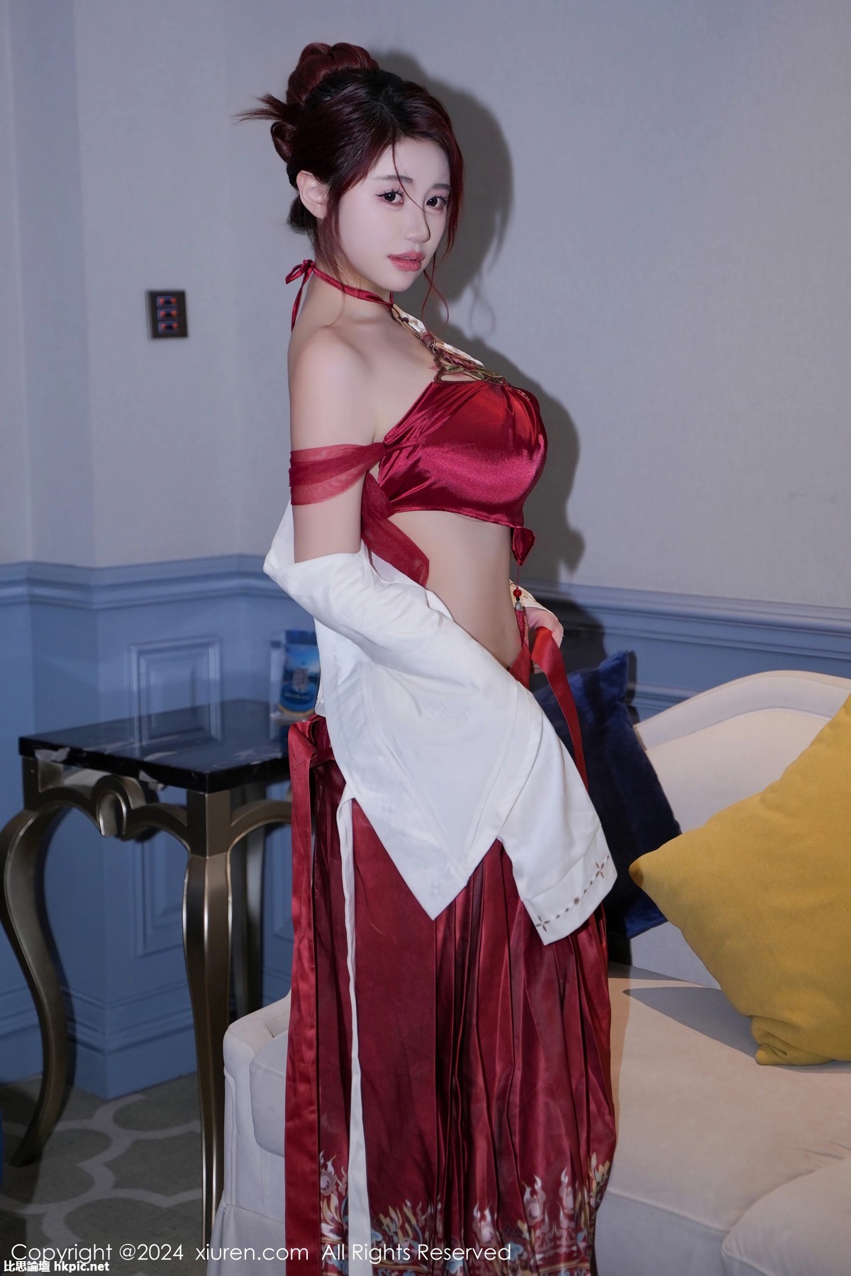 【XiuRen秀人網】20240119Vol7985美七Mia【70P】-XIUREN秀人网