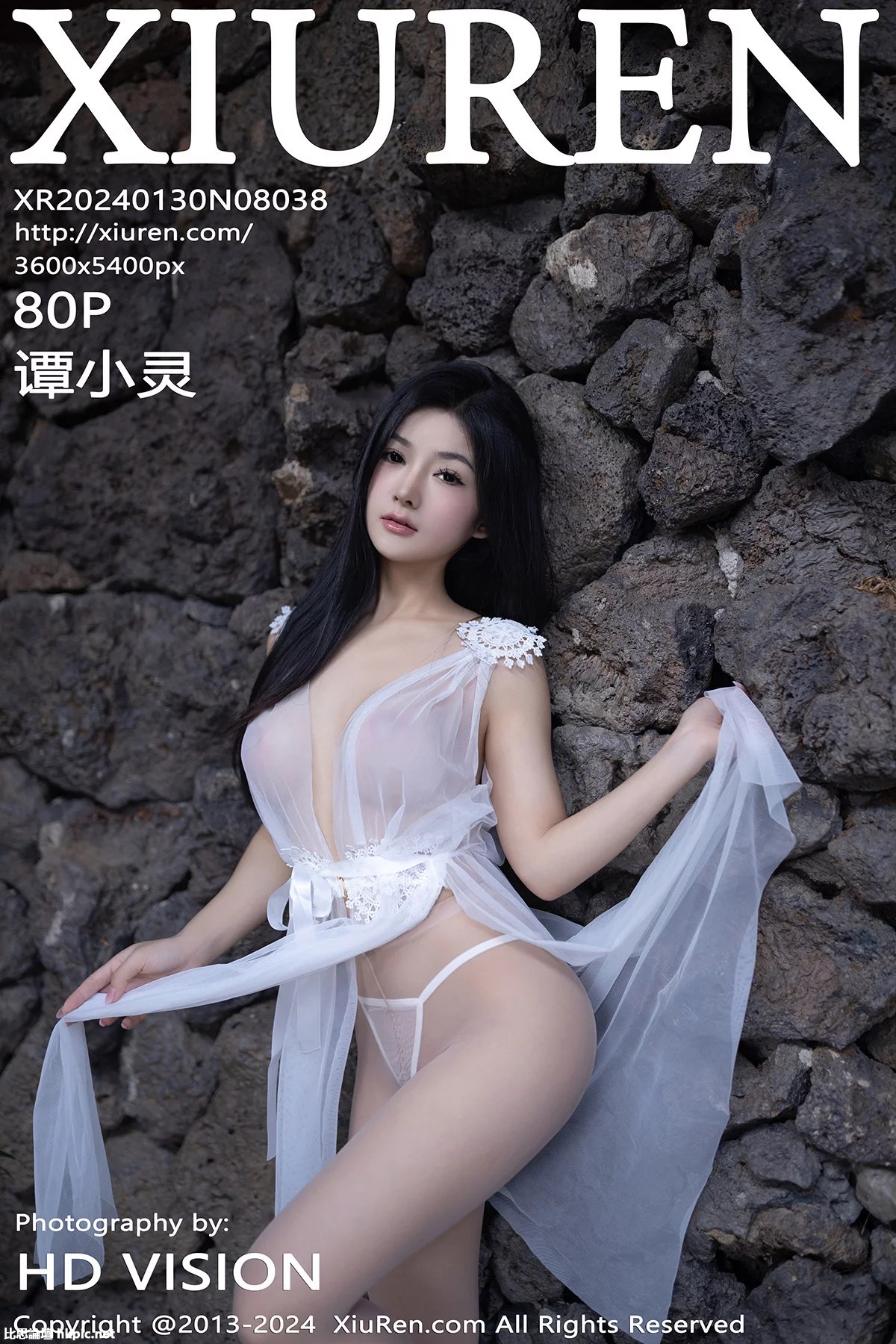 【XiuRen秀人網】20240130Vol8038譚小靈【80P】-XIUREN秀人网