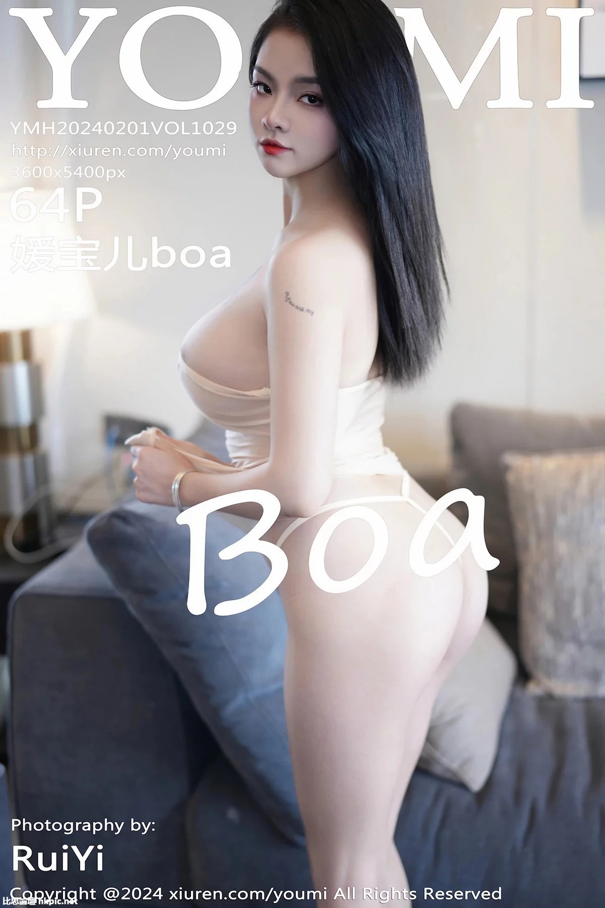 【YOUMI尤蜜荟】20240201Vol1029媛寶兒boa【64P】-XIUREN秀人网