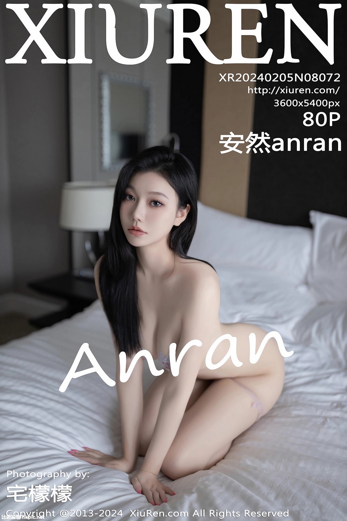 【XiuRen秀人網】20240205Vol8072安然anran【80P】-XIUREN秀人网