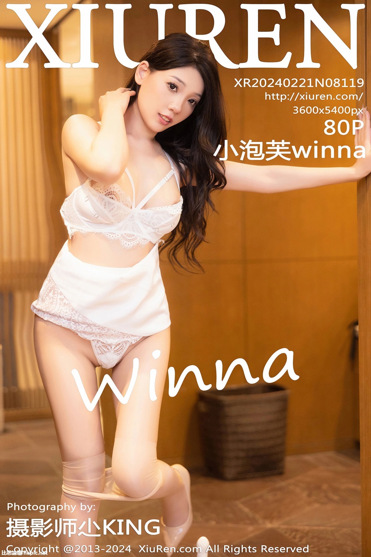【XiuRen秀人網】20240221Vol8119小泡芙winna【80P】-XIUREN秀人网