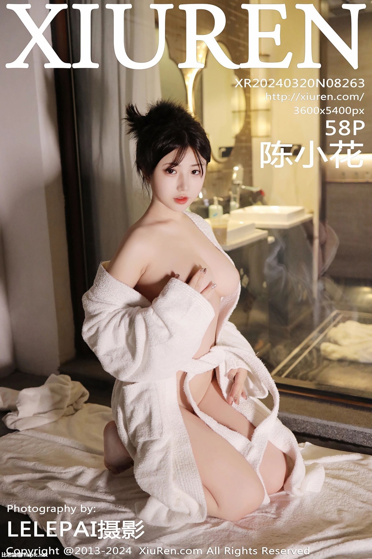 【XiuRen秀人網】20240320Vol8263陳小花【58P】-XIUREN秀人网