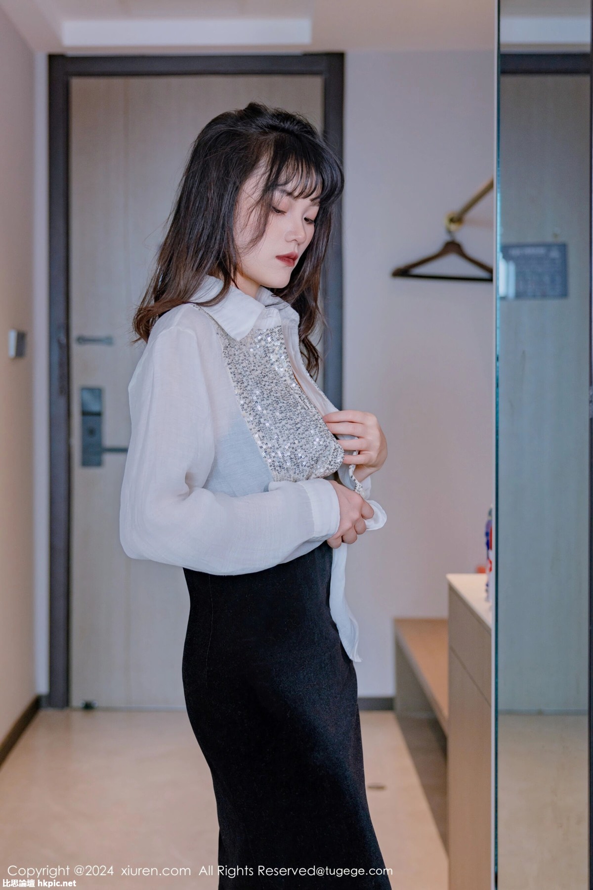 【XiuRen秀人網】20240408Vol8353唐安諾【55P】-XIUREN秀人网